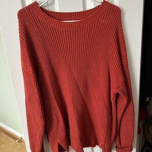 Aeropostale Women's Red Sweater